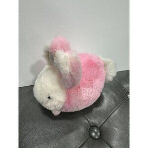 FAO Schwarz Pink Plush Beanie Bunny Rabbit BV5
